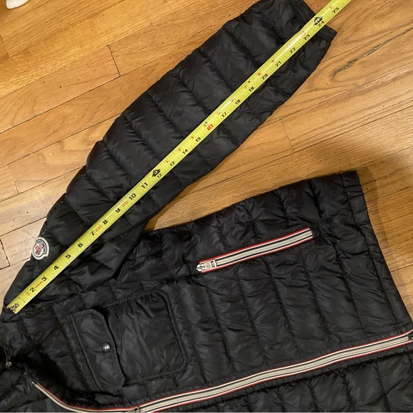 Moncler Douret Short Down Jacket Black Goose Down Puffer Authentic Hooded - Picture 9 of 15